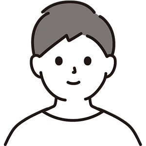 イラスト：30代男性